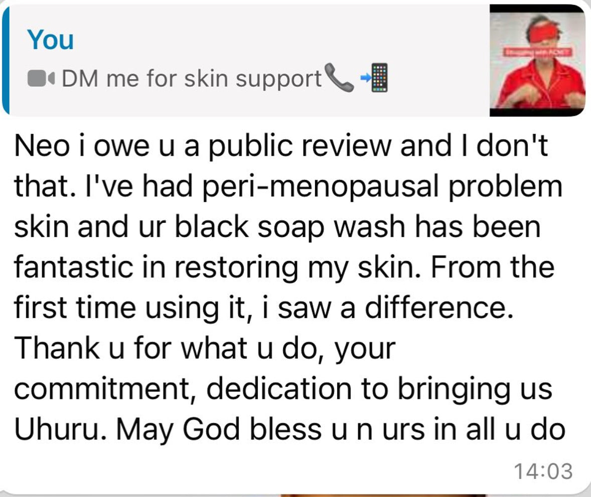 Acne and Black Spots Natural Treatment