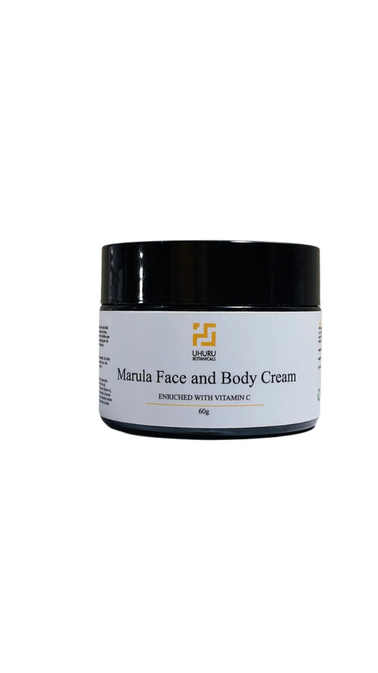 Marula Face & Body Cream - Enriched with Vitamin C, 60g