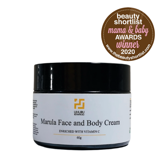 Marula Face & Body Cream - Enriched with Vitamin C, 60g